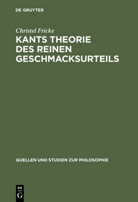 Kants Theorie des reinen Geschmacksurteils