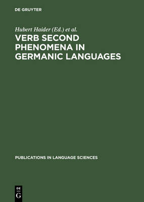 Verb Second Phenomena in Germanic Languages