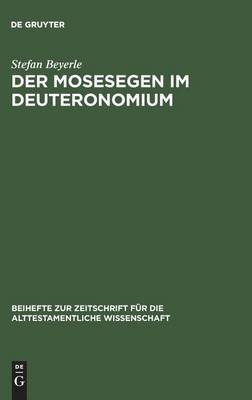 Der Mosesegen im Deuteronomium