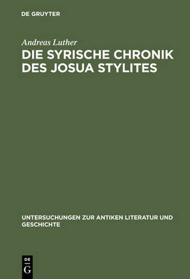 Die syrische Chronik des Josua Stylites