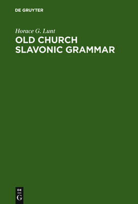 Old Church Slavonic Grammar
