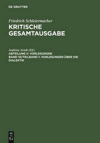 Vorlesungen über die Dialektik