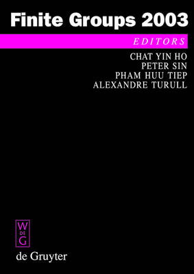 Finite Groups 2003