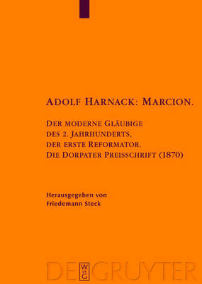 Adolf Harnack: Marcion