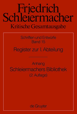 Register zur I. Abteilung