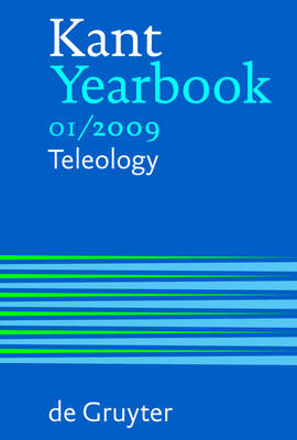 Kant Yearbook: Teleology 1/2009