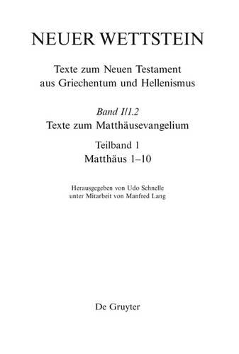 Texte Zum Matthäusevangelium
