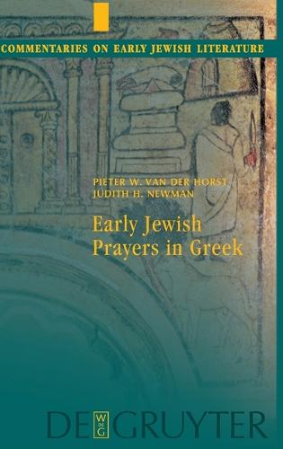 Early Jewish Prayers in Greek