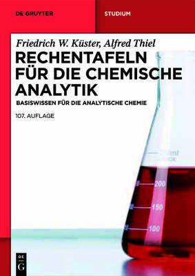 Rechentafeln fur die Chemische Analytik