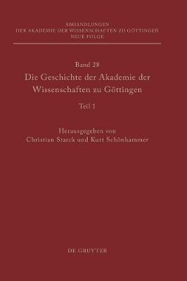 Die Geschichte Der Akademie Der Wissenschaften. Teil 1