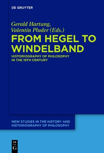 From Hegel to Windelband