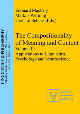 Applications to Linguistics, Psychology and Neuroscience