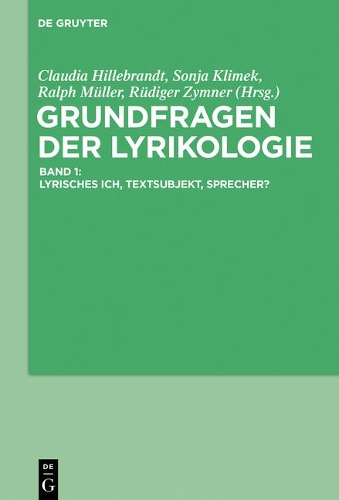 Grundfragen Der Lyrikologie 1