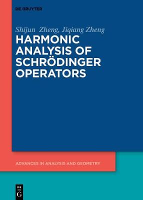 Harmonic Analysis of Schroedinger Operators