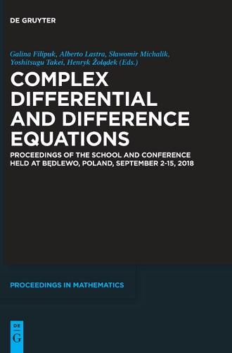 Complex Differential and Difference Equations