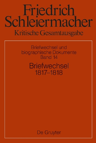 Briefwechsel 1817-1818