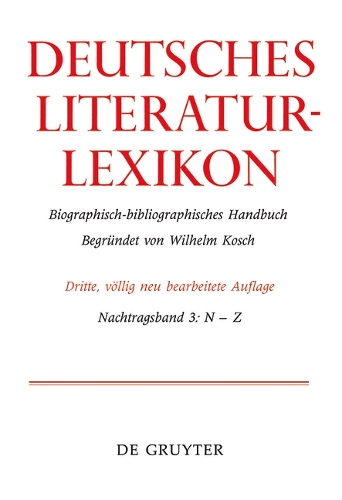 Deutsches Literaturlexikon III N-Z