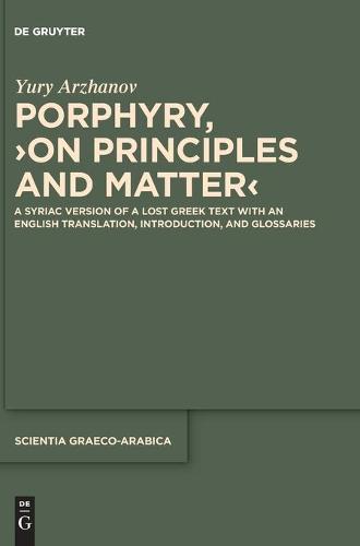 Porphyry, ›On Principles and Matter‹