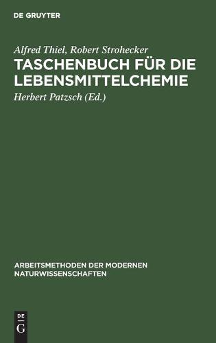 Taschenbuch für die Lebensmittelchemie