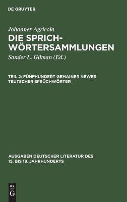 Fünfhundert Gemainer Newer Teutscher Sprüchwörter