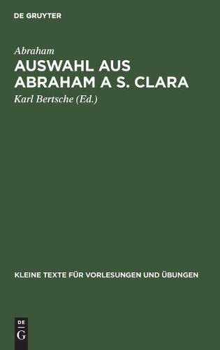 Auswahl aus Abraham a S. Clara