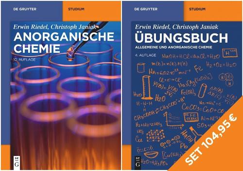 [Set Anorganische Chemie, 10.A. Und Übungsbuch Allgemeine Und Anorganische Chemie 4.A.]