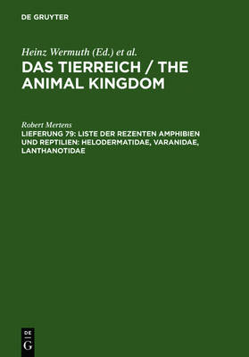 Liste der rezenten Amphibien und Reptilien
