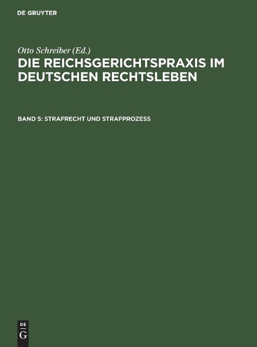 Strafrecht Und Strafprozeß