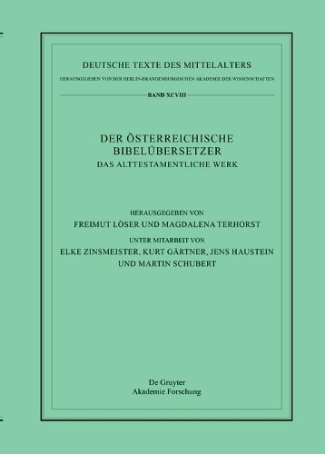 Das Alttestamentliche Werk