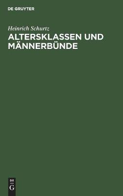 Altersklassen und Männerbünde