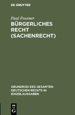Bürgerliches Recht (Sachenrecht)