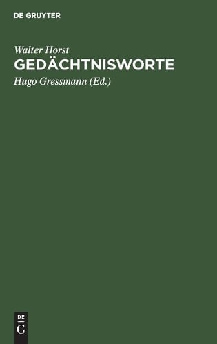 Gedächtnisworte