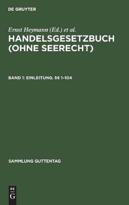 Einleitung. §§ 1-104