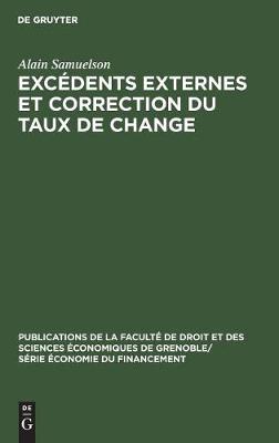 Excédents externes et correction du taux de change