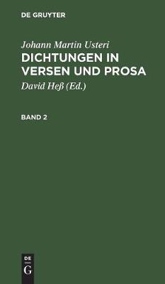 Dichtungen in Versen und Prosa
