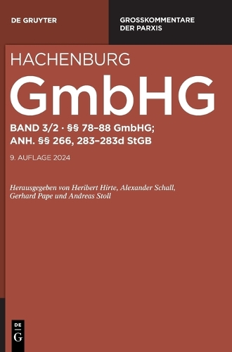 §§ 78-88; Anh. §§ 266, 283-283d StGB