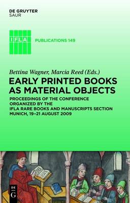 Early Printed Books as Material Objects