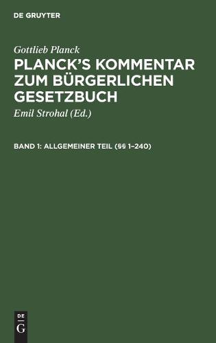 Allgemeiner Teil (§§ 1-240)