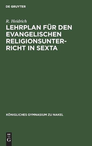 Lehrplan Für Den Evangelischen Religionsunterricht in Sexta