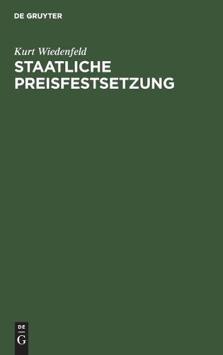 Staatliche Preisfestsetzung