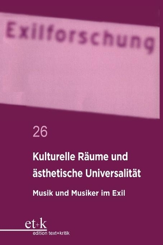Kulturelle Räume Und Ästhetische Universalität