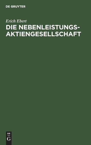 Die Nebenleistungsaktiengesellschaft