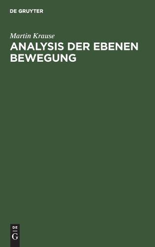 Analysis Der Ebenen Bewegung