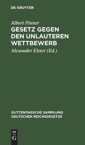 Gesetz Gegen Den Unlauteren Wettbewerb