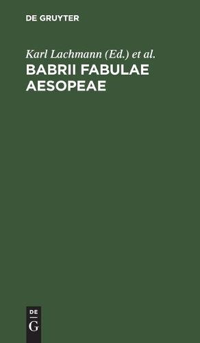 Babrii Fabulae Aesopeae
