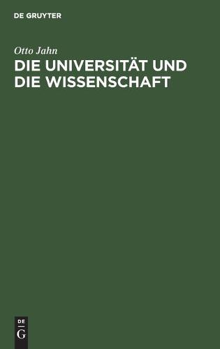 Die Universität Und Die Wissenschaft