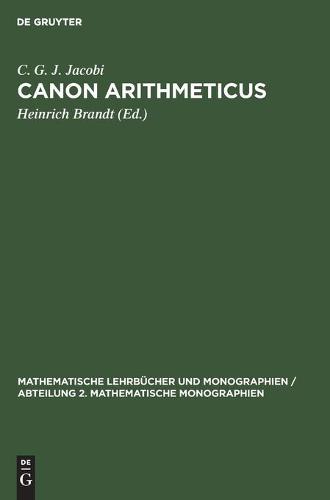 Canon Arithmeticus