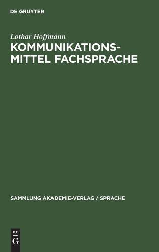 Kommunikationsmittel Fachsprache