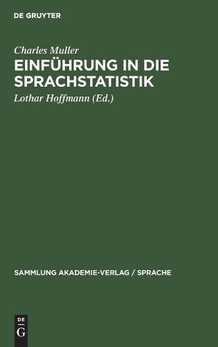 Einführung in Die Sprachstatistik