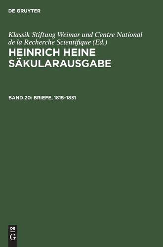 Briefe, 1815-1831